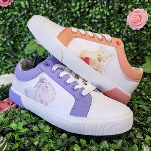 Disney Women's White and Purple Sneakers